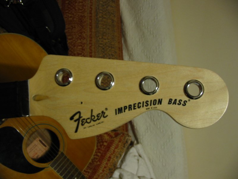 Zoando o Headstock.... Imprecision